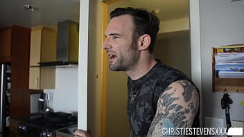 Blonde babe christie stevens milks a huge meat with her holes