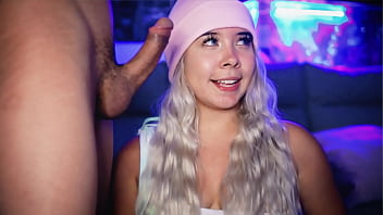 Sexy latina with a beautiful body pleases her stepbrother live