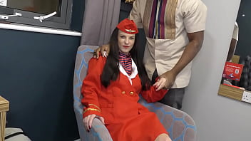 British air hostess isabella rose bbc creampie