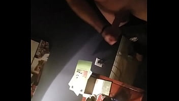 Playing with my cock till i cum