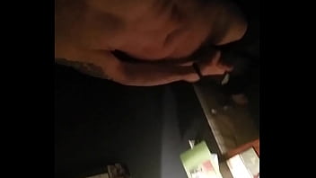 Playing with my cock till i cum