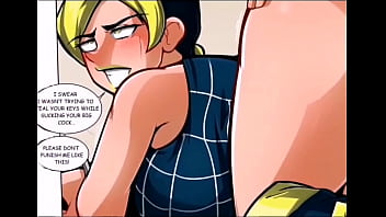 Jolyne es llenada de cum por la vagina