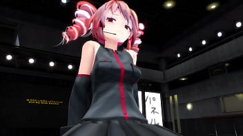Red Hair Girl With No Panties Riding Mmd By Bobbeeps thumbnail