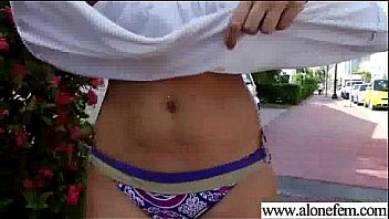 Crazy stuffs used to play on cam by cute girl megan sweetz clip 18