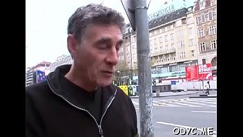 Old dude fucks young slut