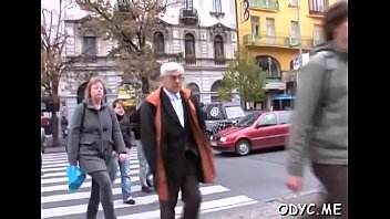 Old dude fucks young slut
