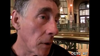 Old dude fucks young slut