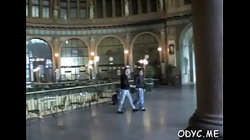 Old dude fucks young slut