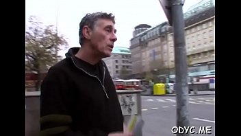 Old dude fucks young slut