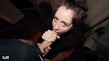 Next door girl swallows every drop