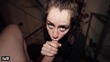 Next door girl swallows every drop