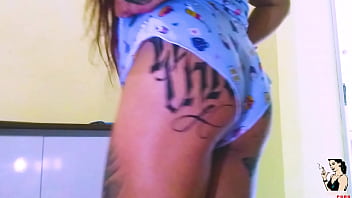 Trailer paty angel the tattooed redhead in the solo show with a lot of orgasm