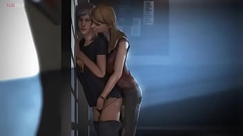 Chloe and rachel touching