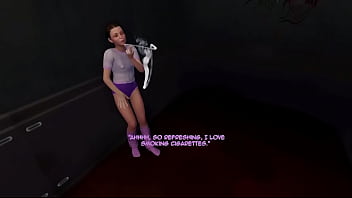 Naughty brat 2 paddled for smoking preview