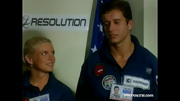 Lesbians christina silvia saint lick their nipples before their clits