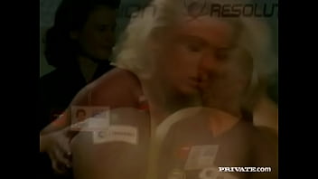 Lesbians christina silvia saint lick their nipples before their clits