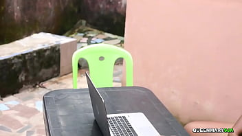 Home alone with my wet horny neighbour