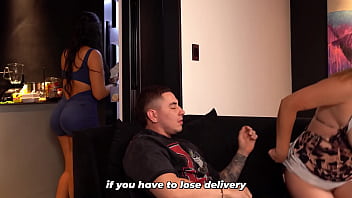 The biggest cock i'd ever seen what a surprise when my stepbrother's towel falls off