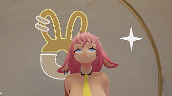 Vtuber strips & dances to kpop mmd