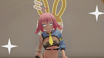 Vtuber strips & dances to kpop mmd