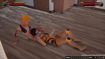 Horie vs sherlinn nf3d lesbian combat competition