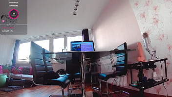 Naughty sexydea squirts wild with a plugged booty