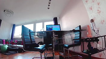 Naughty sexydea squirts wild with a plugged booty