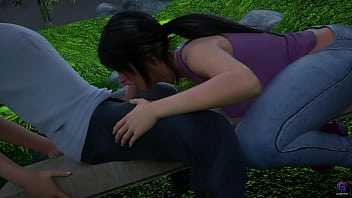 Stepsis says "stepbro i'm going to suck you dry" 3d hentai animated porn milfy city