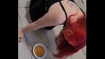 I got in trouble and was forced to eat my mac and cheese off the floor