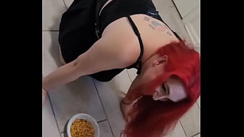 I got in trouble and was forced to eat my mac and cheese off the floor