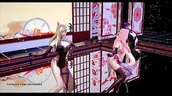 Mmd gokurakujodo strip dance Mmd gokurakujodo strip dance
