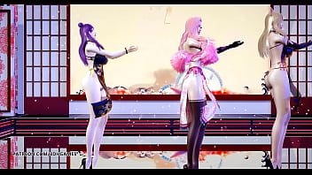 Mmd gokurakujodo strip dance