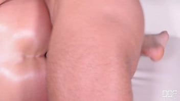 Hipster double penetration subby fucked in the ass by two