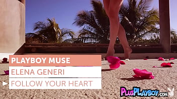 Sexy babe elena generi exposed stunning body after striptease