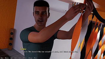 Being a dik #138 making out with my hot busty redhead girlfriend after fucking her in every hole the night before