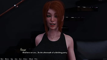 Being a dik #138 making out with my hot busty redhead girlfriend after fucking her in every hole the night before