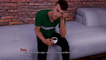 Being a dik #138 making out with my hot busty redhead girlfriend after fucking her in every hole the night before