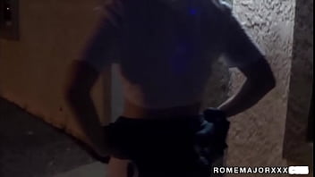 Pony tailed blonde jayla diamond was throat & ass fucked by rome major