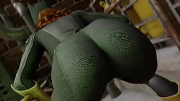 Batgirl moves her big ass harley cameo in the ending of the video