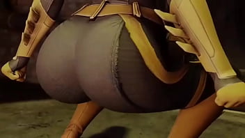 Batgirl moves her big ass harley cameo in the ending of the video