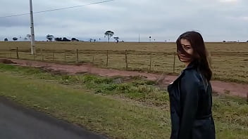 Masturbating on the road