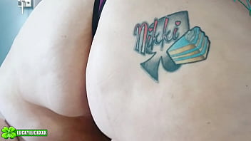 Lucky gurl nikki cakes big booty sexy ass bbw gets devoured