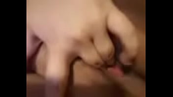 My friend teasing me fingering herself