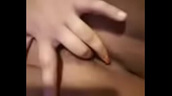 My friend teasing me fingering herself