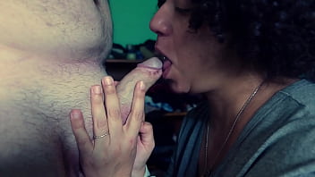 Step mom interrupted giving bj