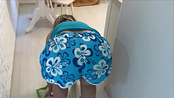 Stepson filmed mature stepmom as he fucks her in the ass