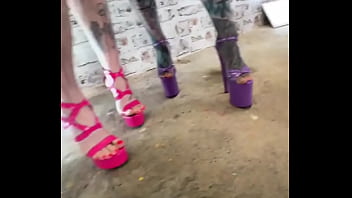 Me and my friends all in latex what’s your favorite outfit for a night out #latexcrew #boldandfierce #inkedmo