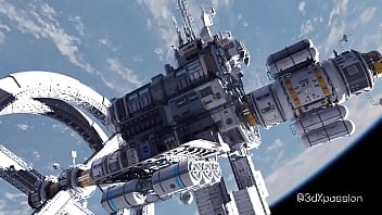 Nexus 3 in my orbit sexy busty blonde has best sex in a space station ️