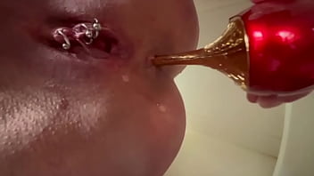 4 pee video compilation and putting highheels in my asshole and moving ass gapes