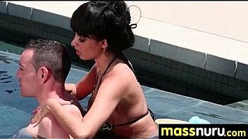 Slippery nuru massage for lucky dude 23